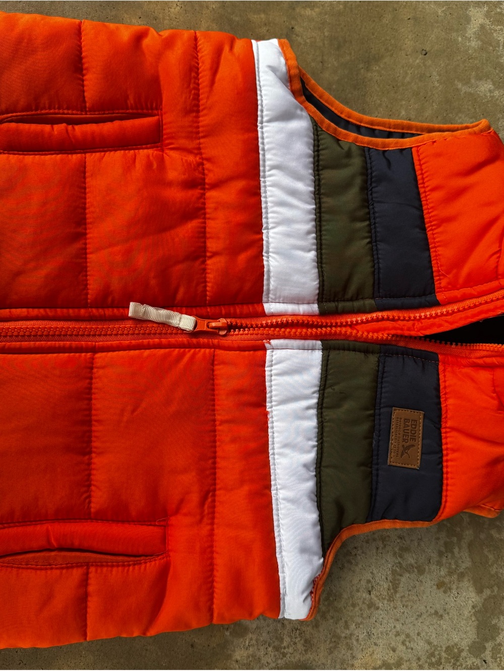 Eddie Bauer Kids Bottoms Navy and Orange